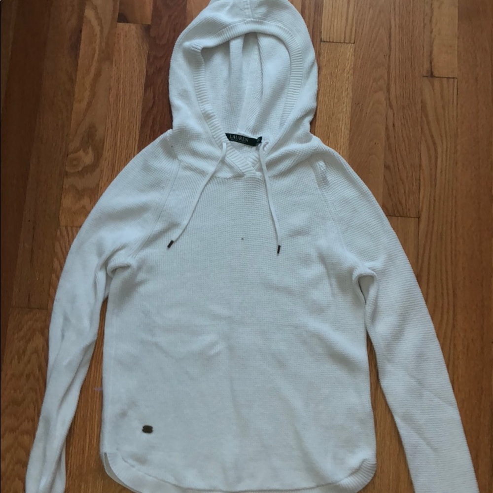 White Ralph Lauren hoodie